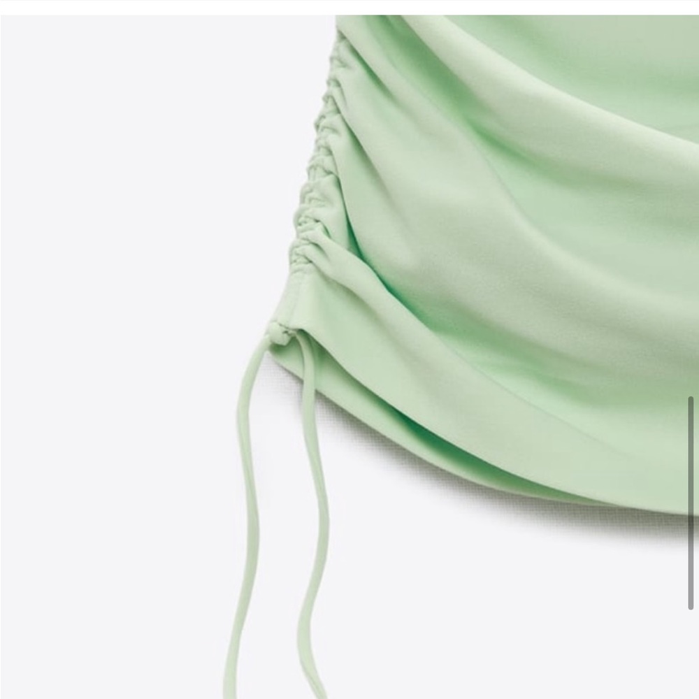 Zara Ruched Mini Skirt! - Picture 6 of 6
